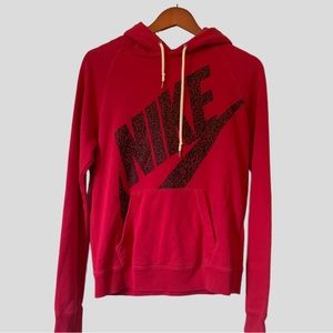 [Nike] Pink Logo Hoodie